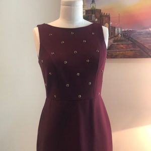 A.Taylor burgundy dress